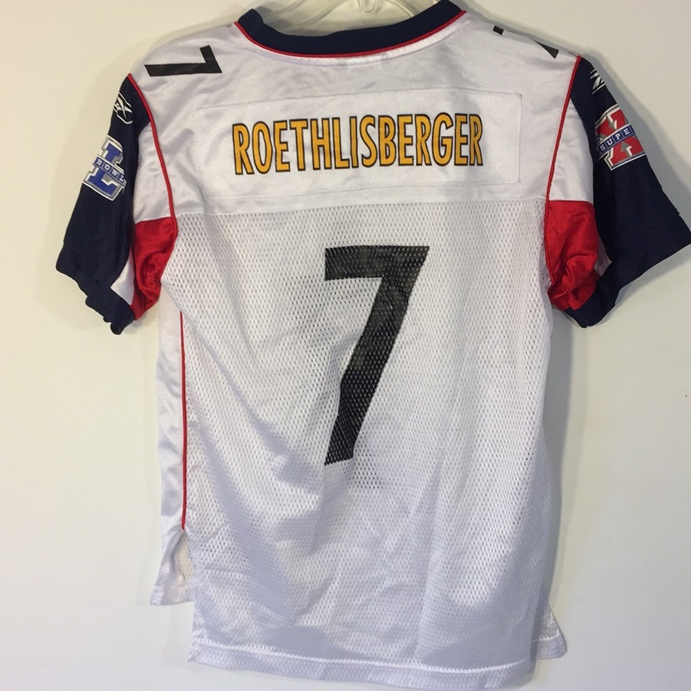 Reebok NFL Jersey Roethlisberger Super Bowl Medium